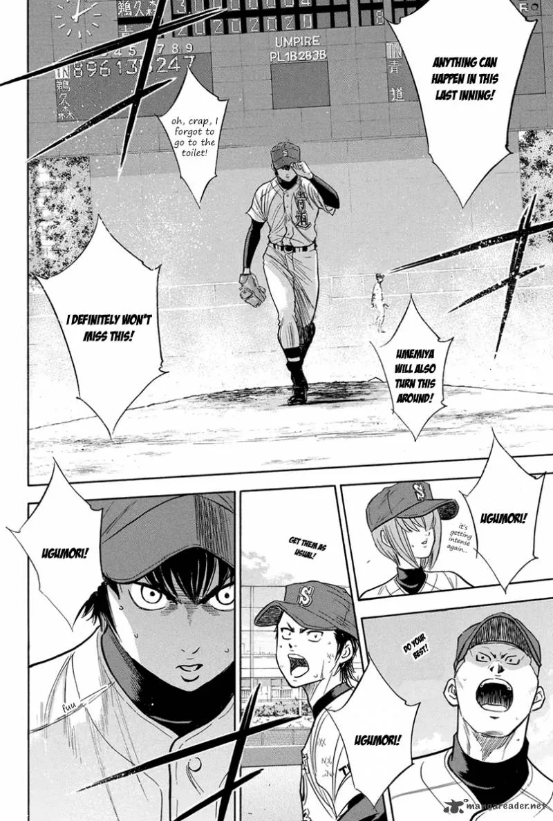 Diamond no Ace Chapter 287 page 9