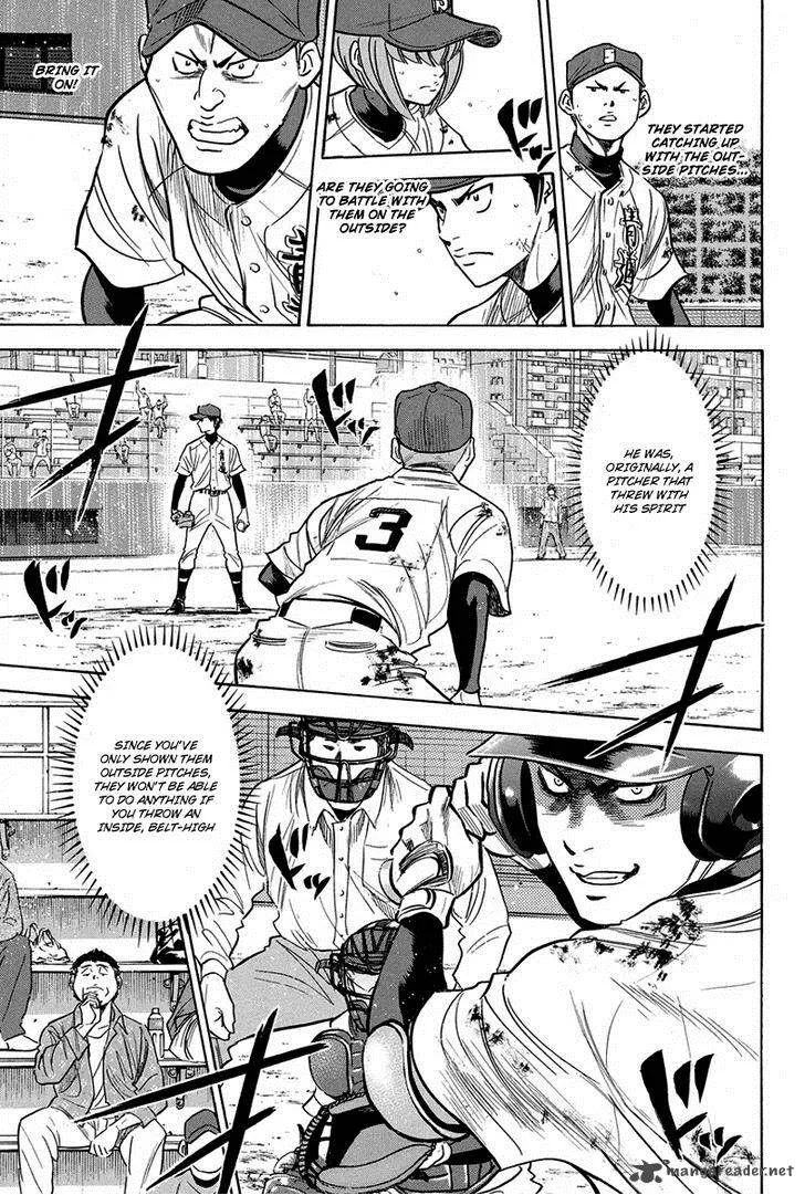 Diamond no Ace Chapter 290 page 3