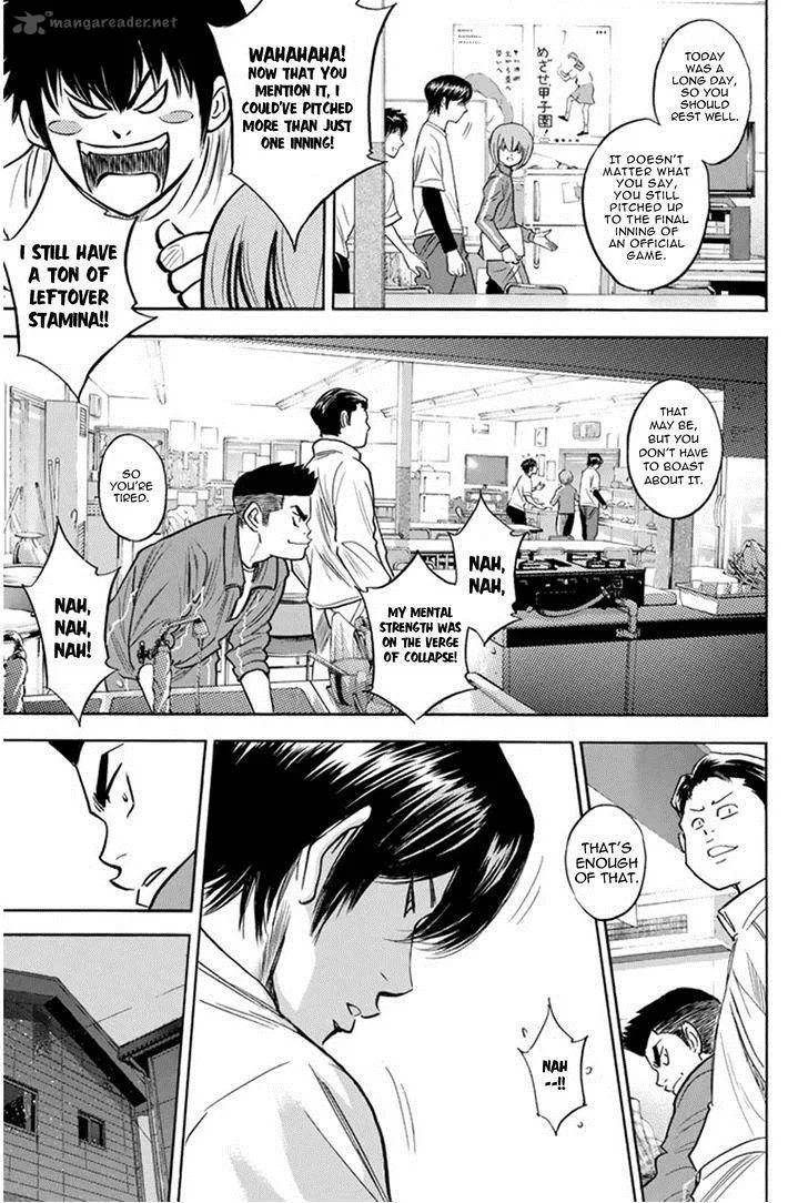 Diamond no Ace Chapter 292 page 14