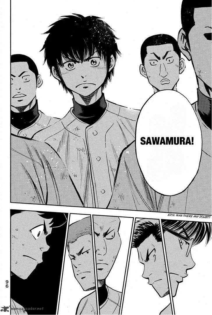 Diamond no Ace Chapter 297 page 9