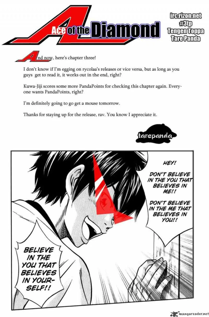 Diamond no Ace Chapter 3 page 37
