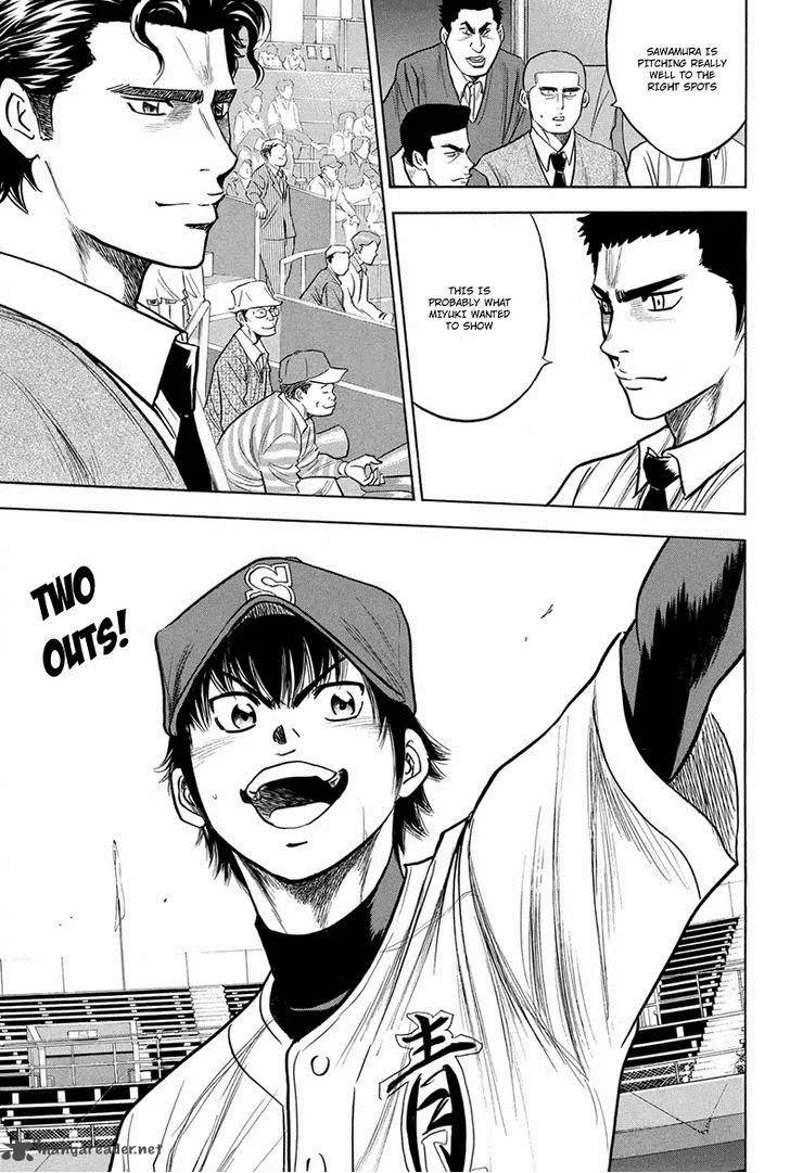 Diamond no Ace Chapter 302 page 12