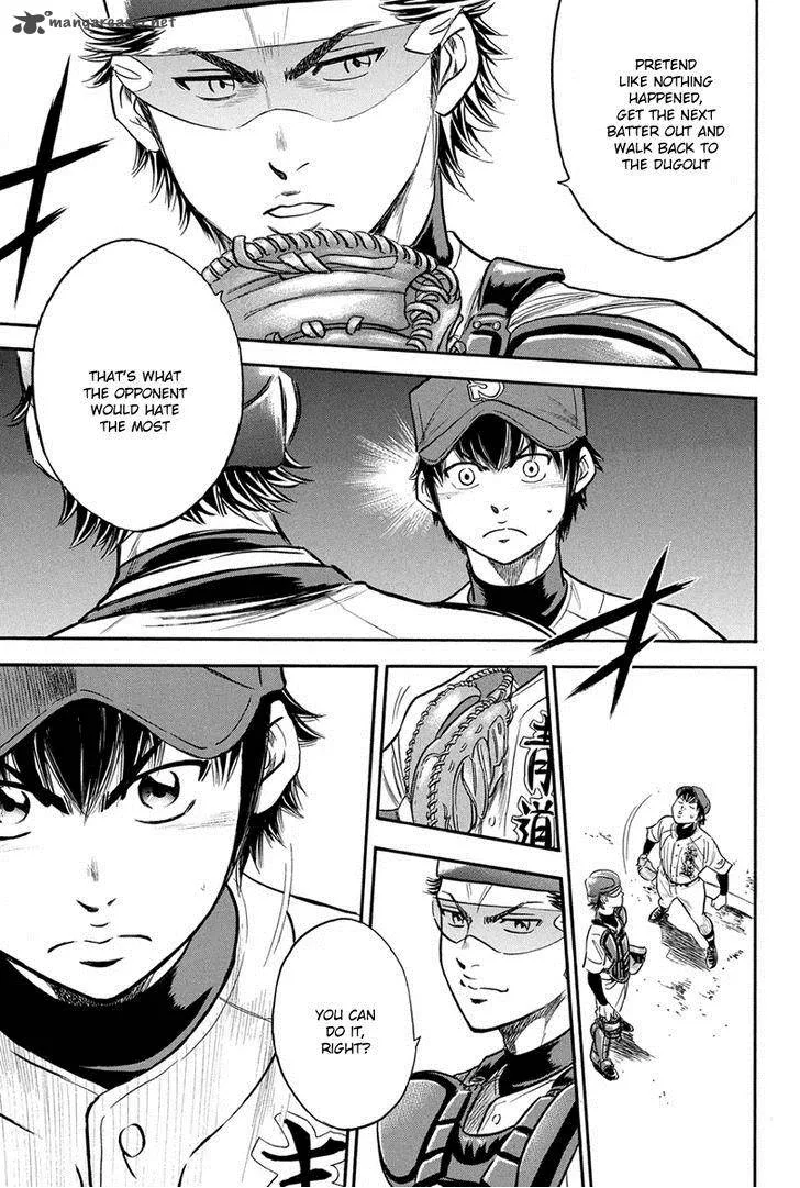 Diamond no Ace Chapter 303 page 7