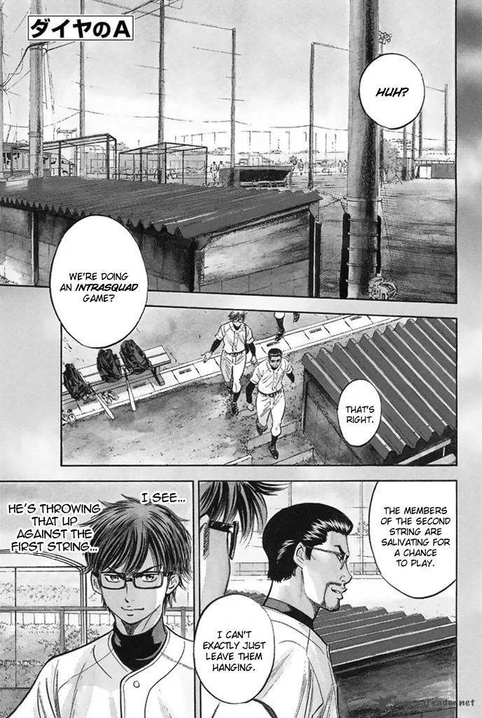 Diamond no Ace Chapter 319 page 1