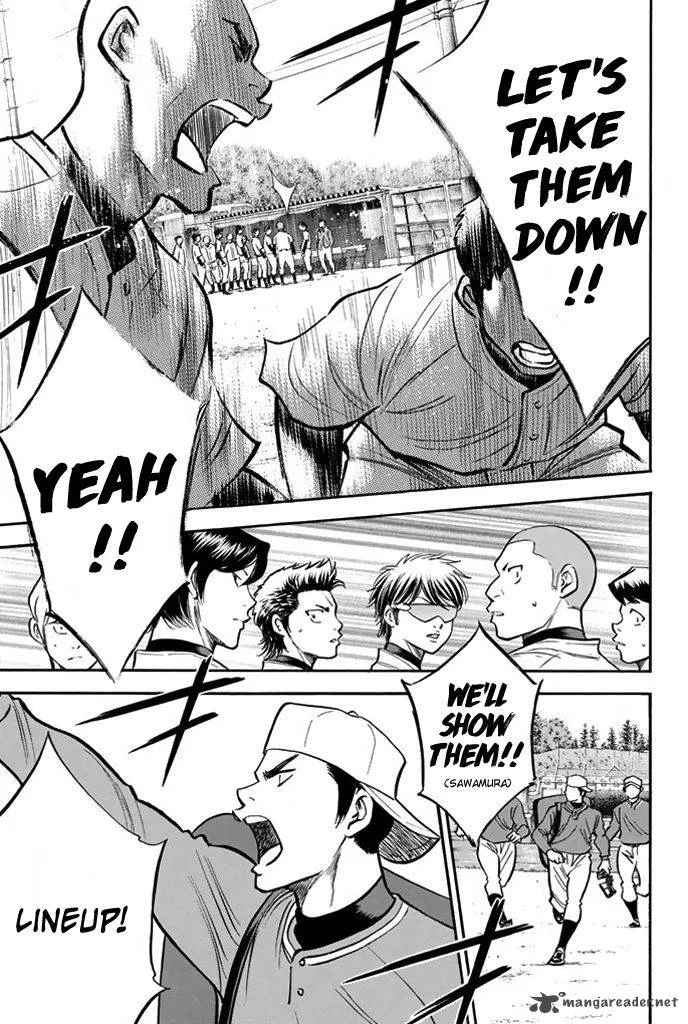 Diamond no Ace Chapter 319 page 11