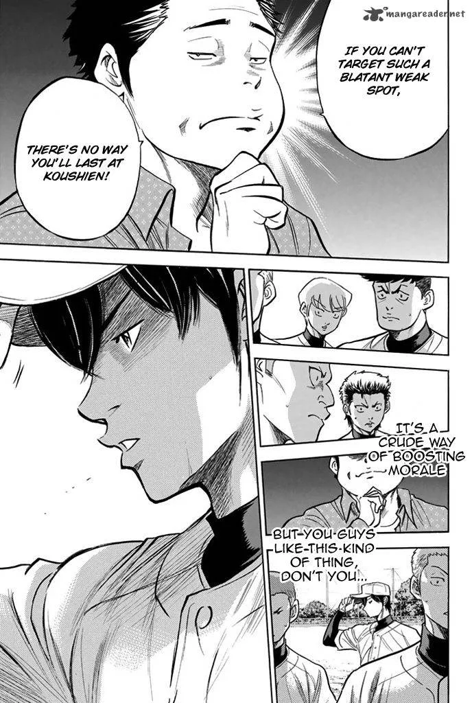 Diamond no Ace Chapter 321 page 10