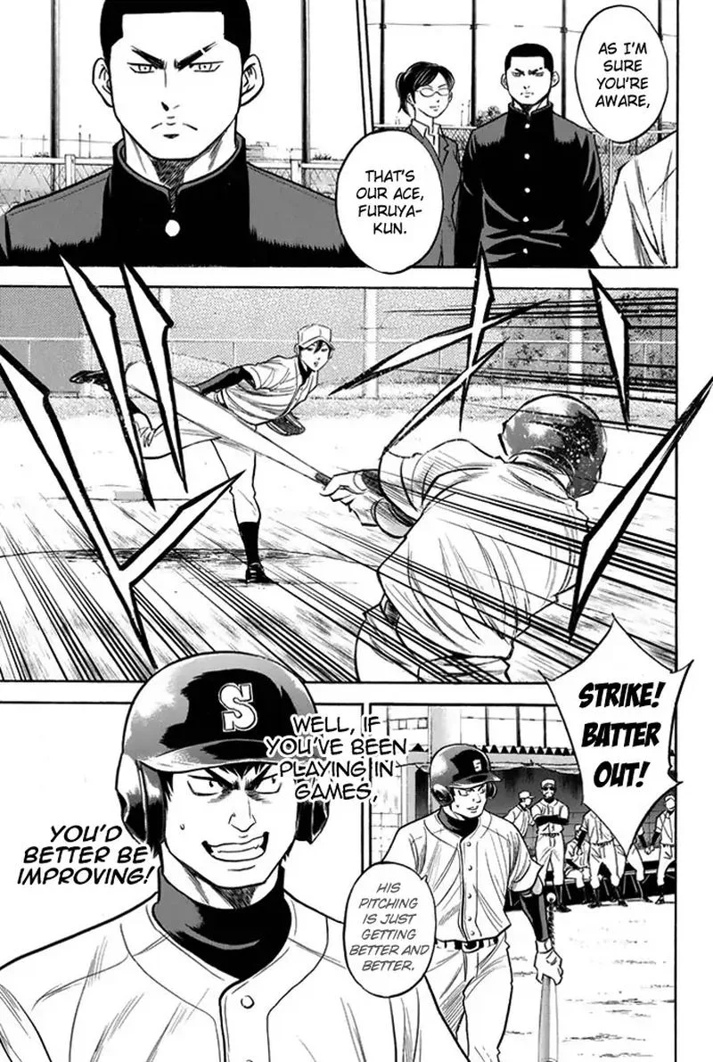 Diamond no Ace Chapter 323 page 7