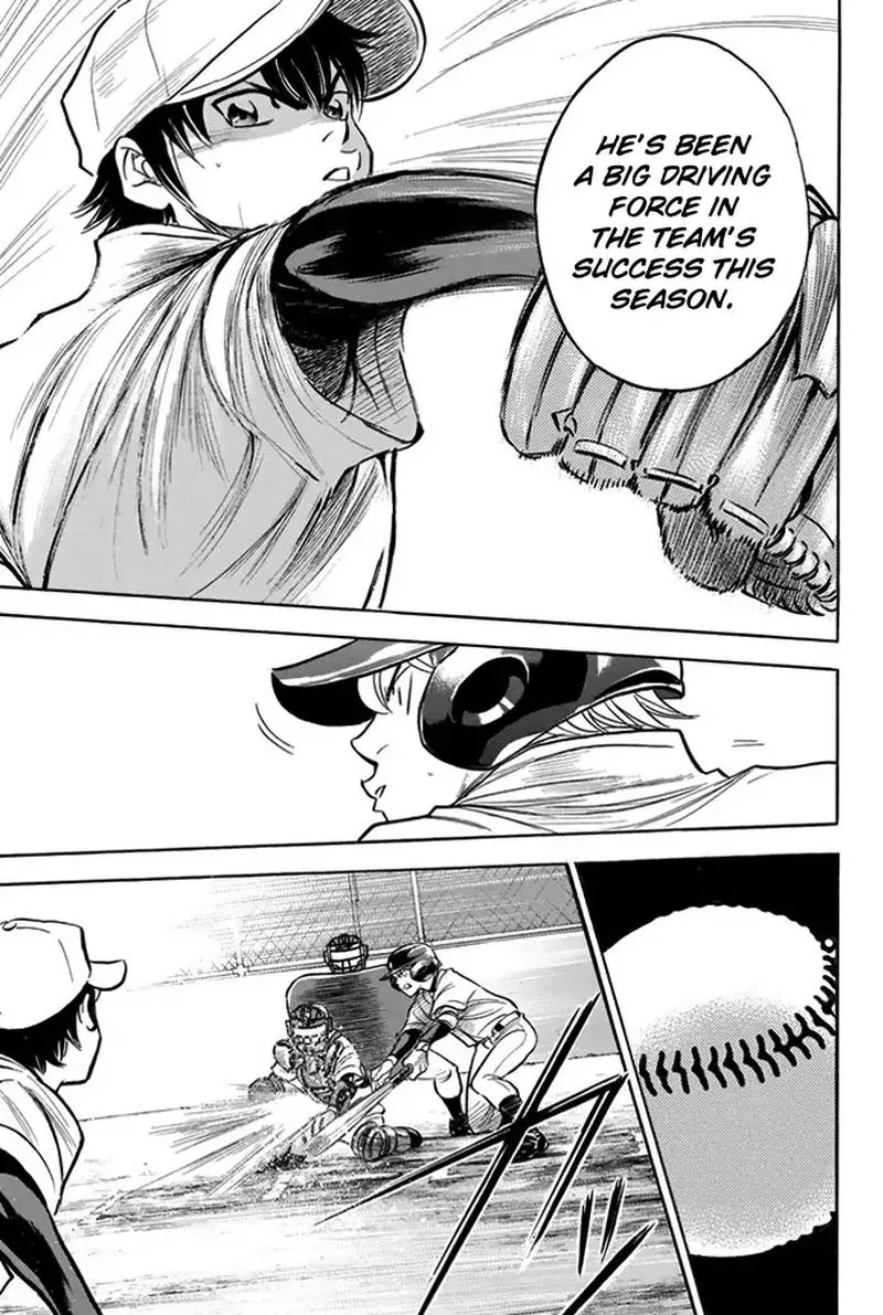 Diamond no Ace Chapter 323 page 17