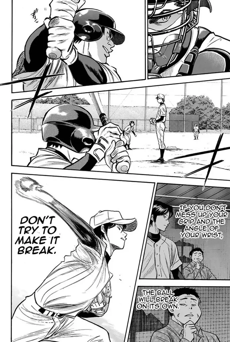 Diamond no Ace Chapter 323 page 8