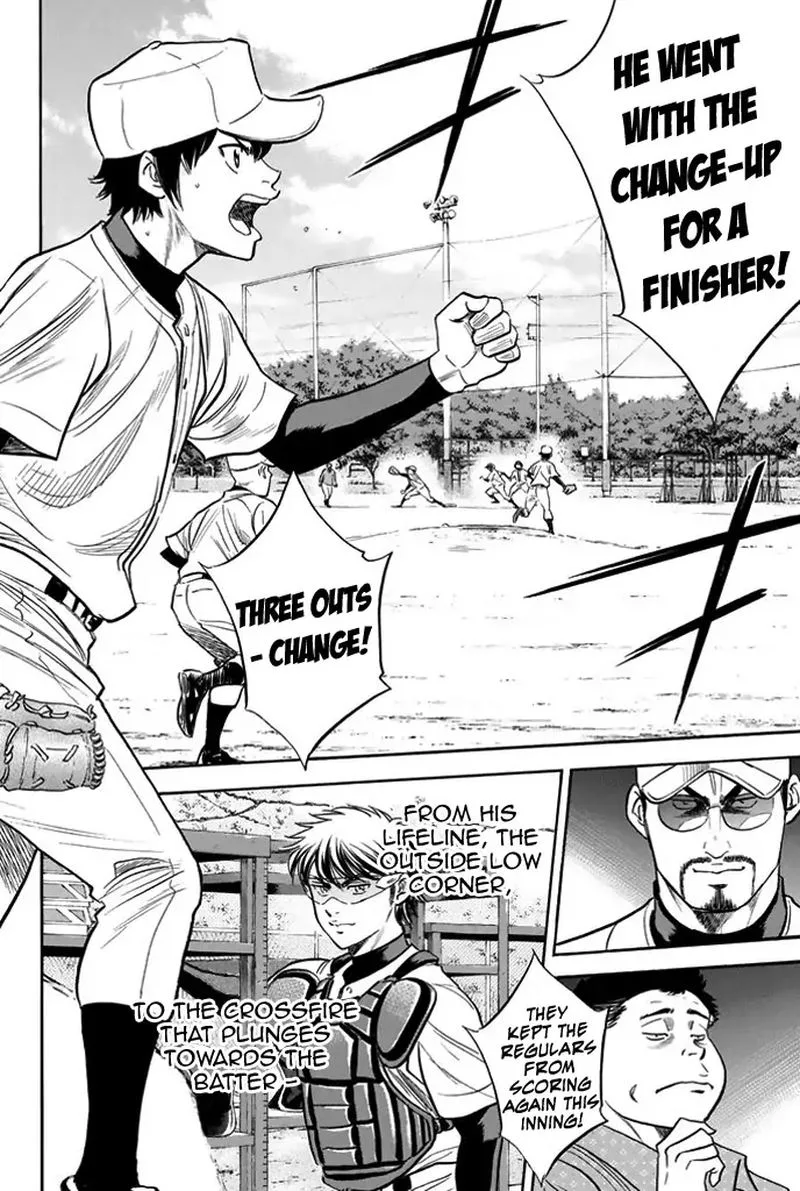 Diamond no Ace Chapter 323 page 18