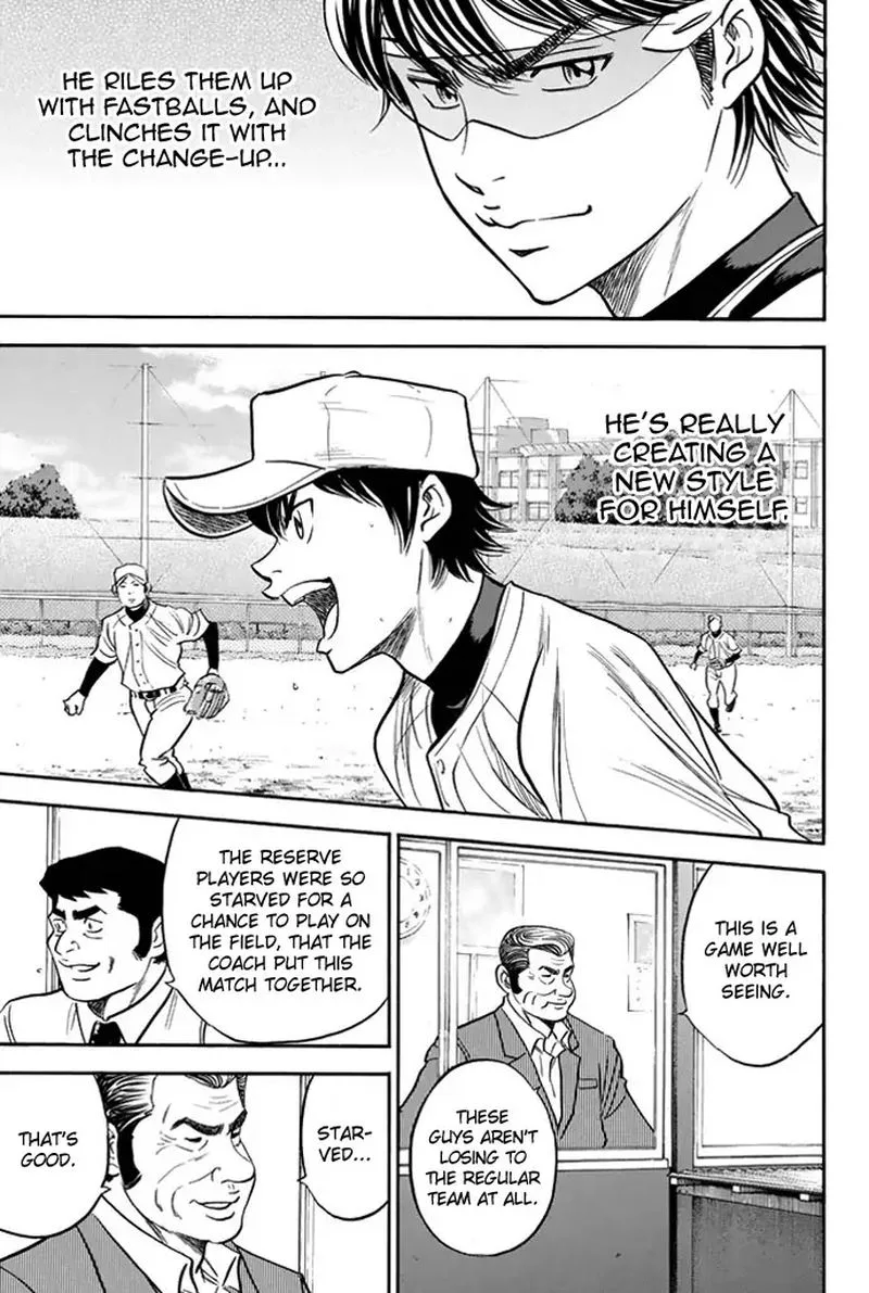 Diamond no Ace Chapter 323 page 19
