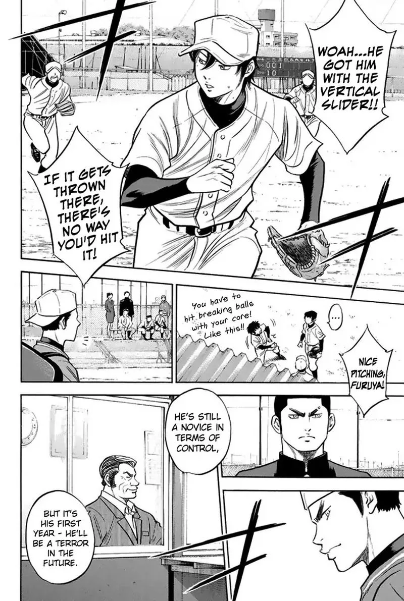 Diamond no Ace Chapter 323 page 10