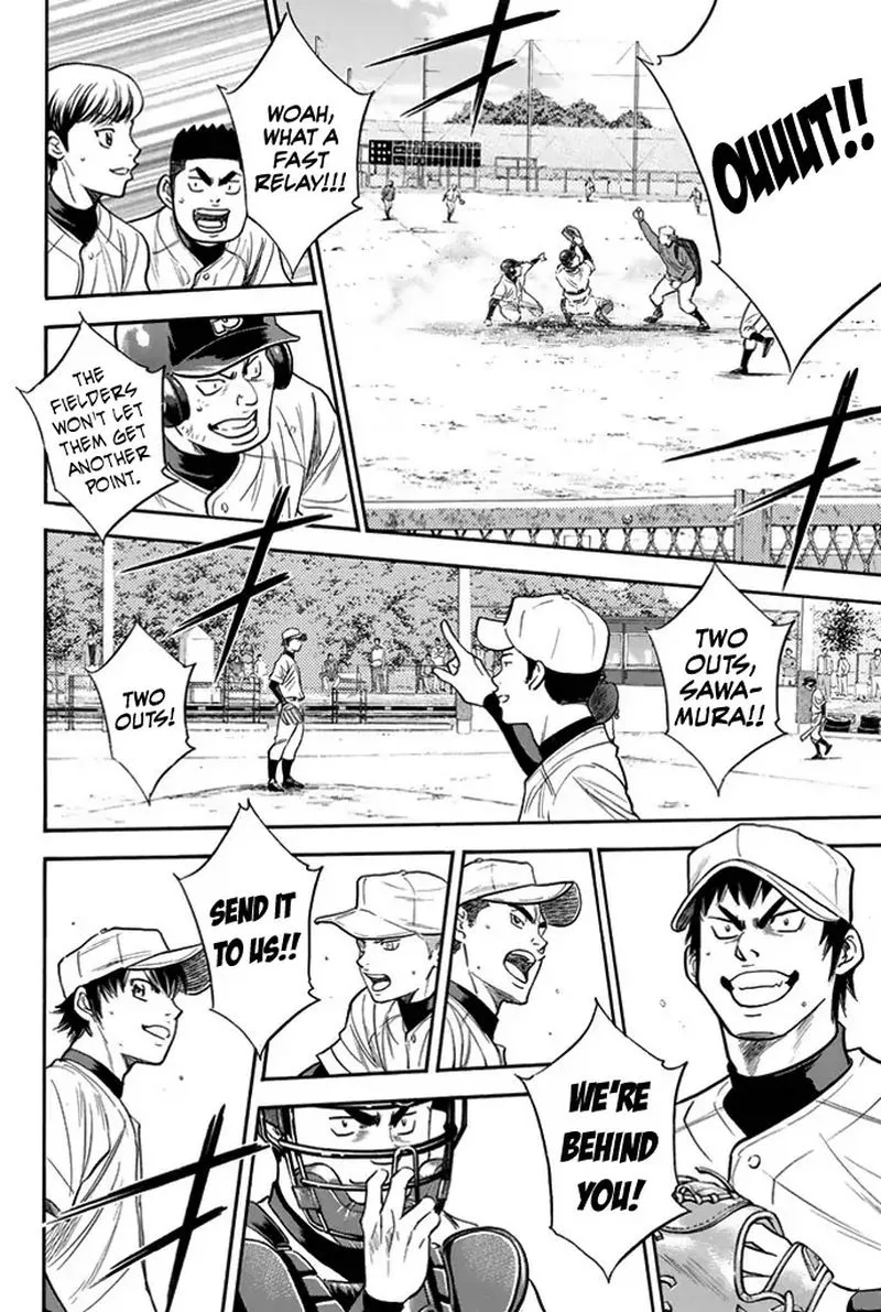 Diamond no Ace Chapter 323 page 14