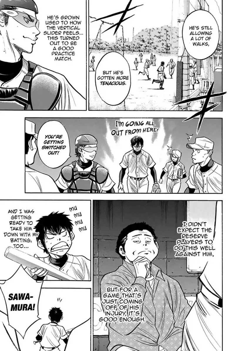 Diamond no Ace Chapter 324 page 3
