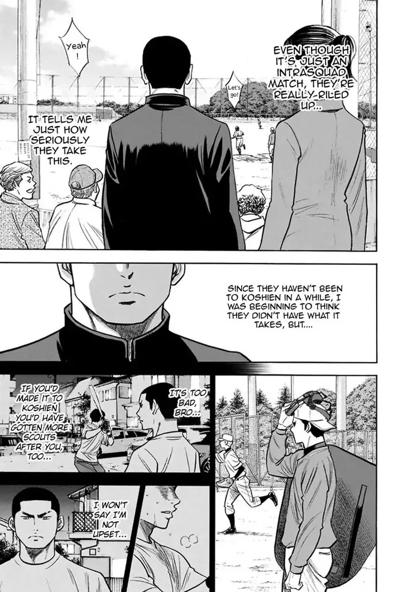 Diamond no Ace Chapter 324 page 19