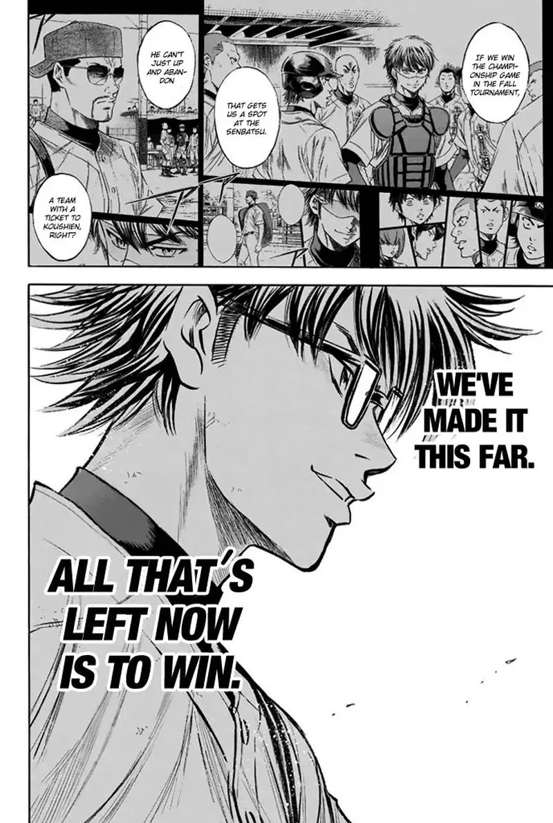 Diamond no Ace Chapter 325 page 20