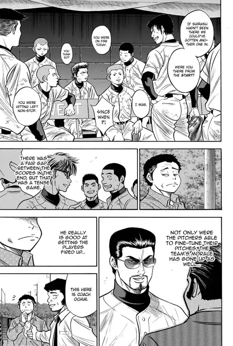 Diamond no Ace Chapter 325 page 15