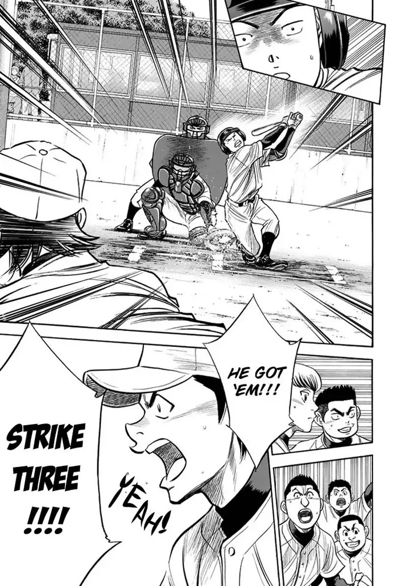 Diamond no Ace Chapter 325 page 9
