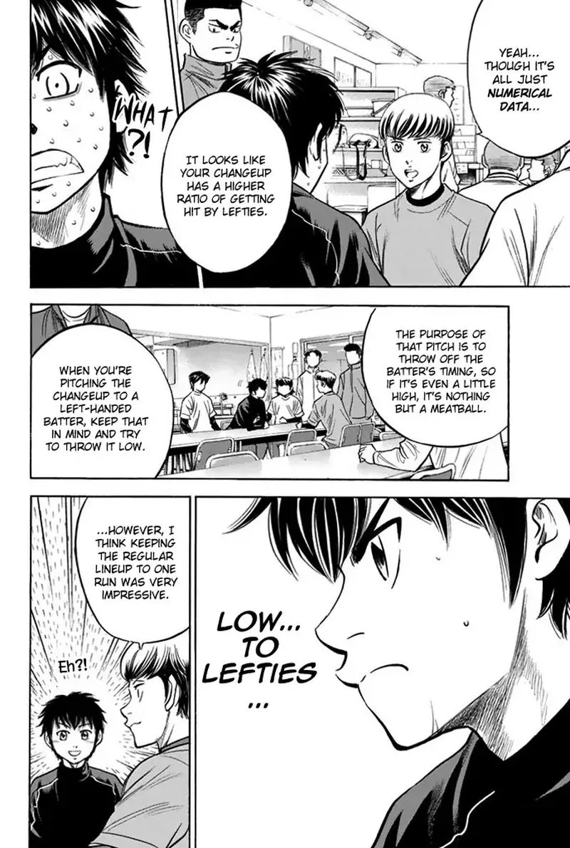 Diamond no Ace Chapter 326 page 14