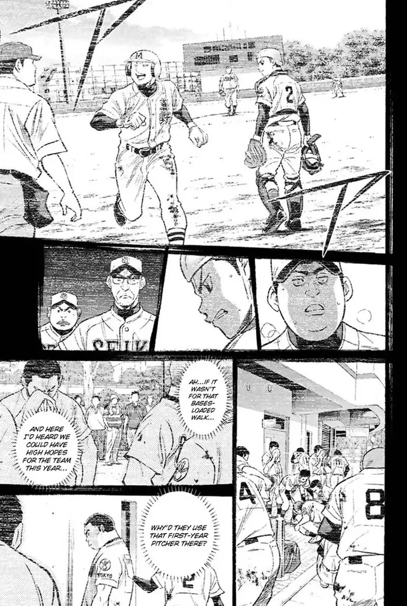 Diamond no Ace Chapter 327 page 11