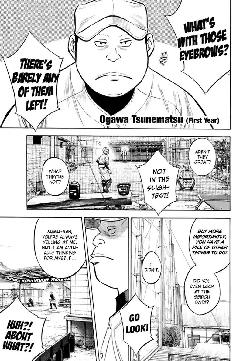 Diamond no Ace Chapter 327 page 9