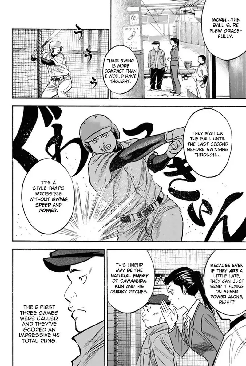 Diamond no Ace Chapter 327 page 4