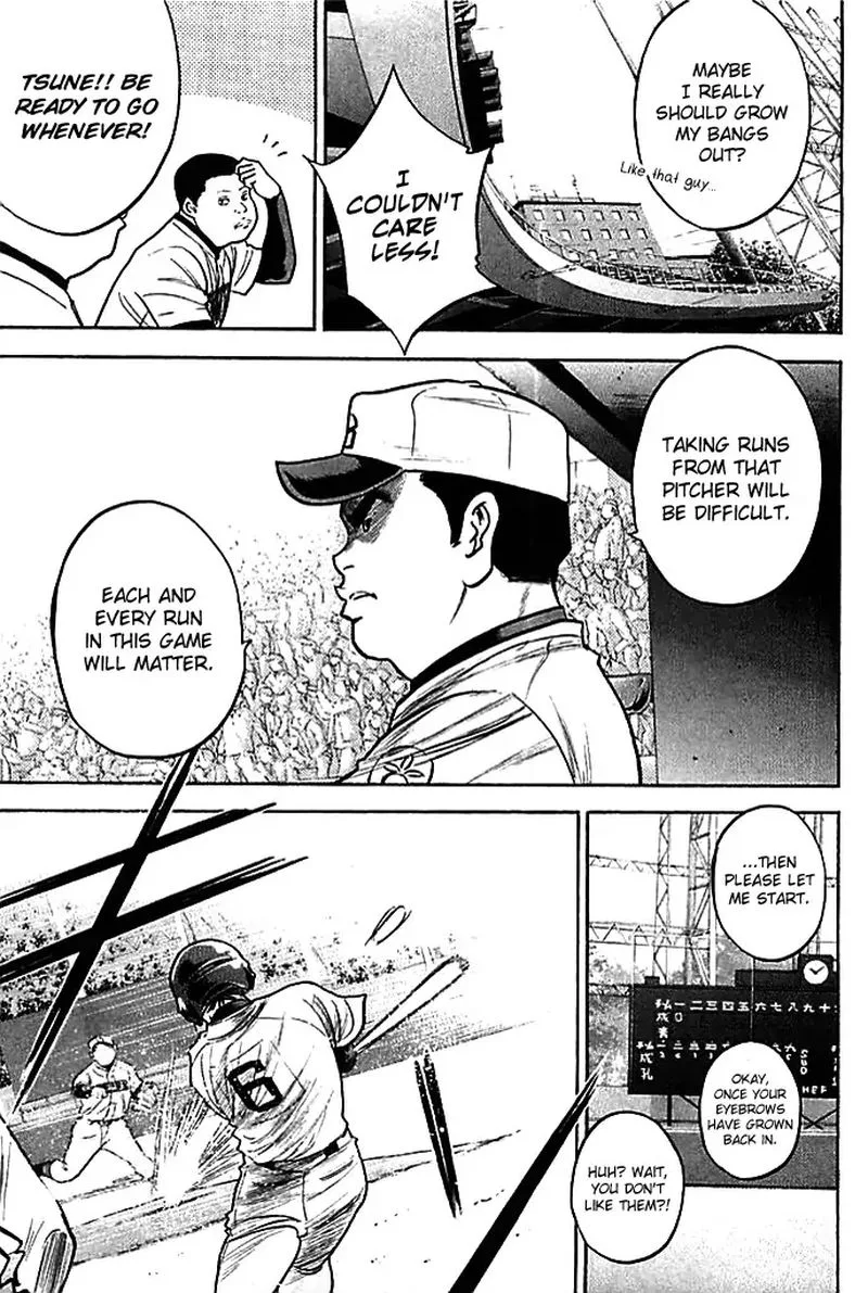 Diamond no Ace Chapter 329 page 20