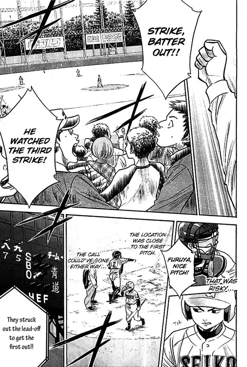 Diamond no Ace Chapter 329 page 16