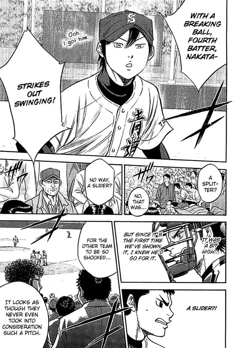 Diamond no Ace Chapter 330 page 19