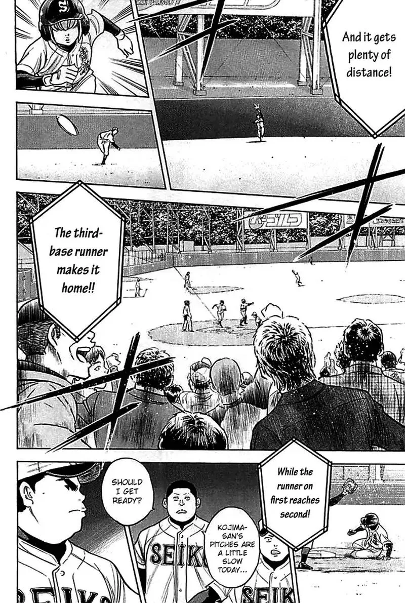 Diamond no Ace Chapter 330 page 10