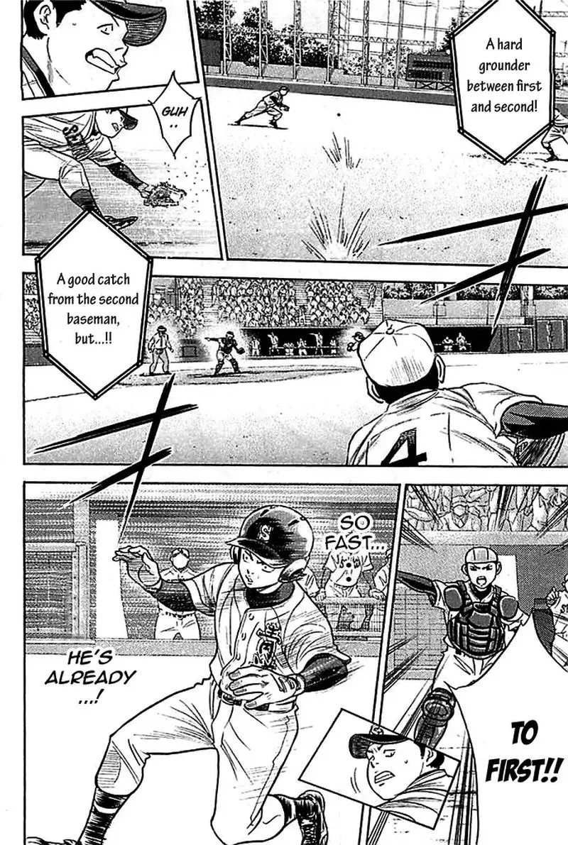 Diamond no Ace Chapter 330 page 4