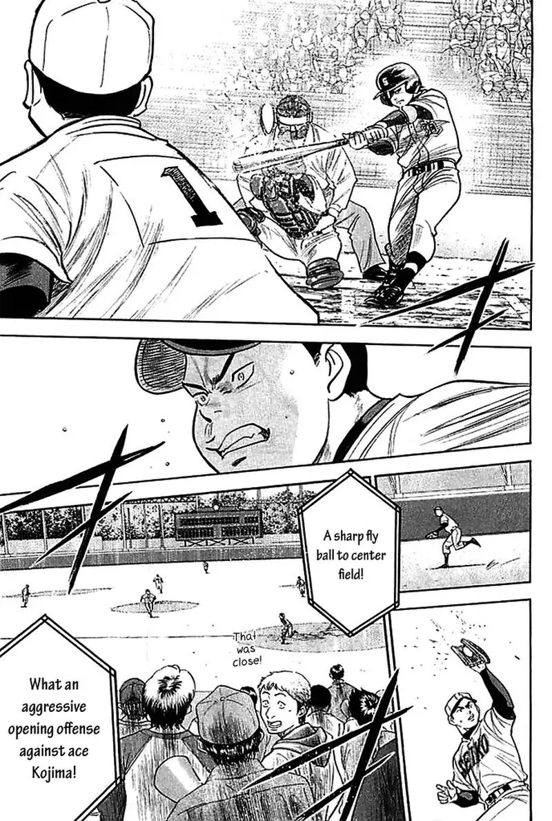 Diamond no Ace Chapter 330 page 11