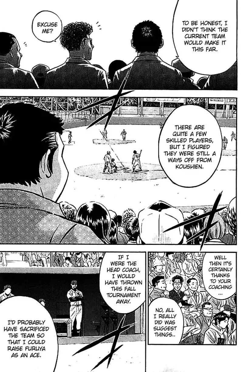 Diamond no Ace Chapter 331 page 11