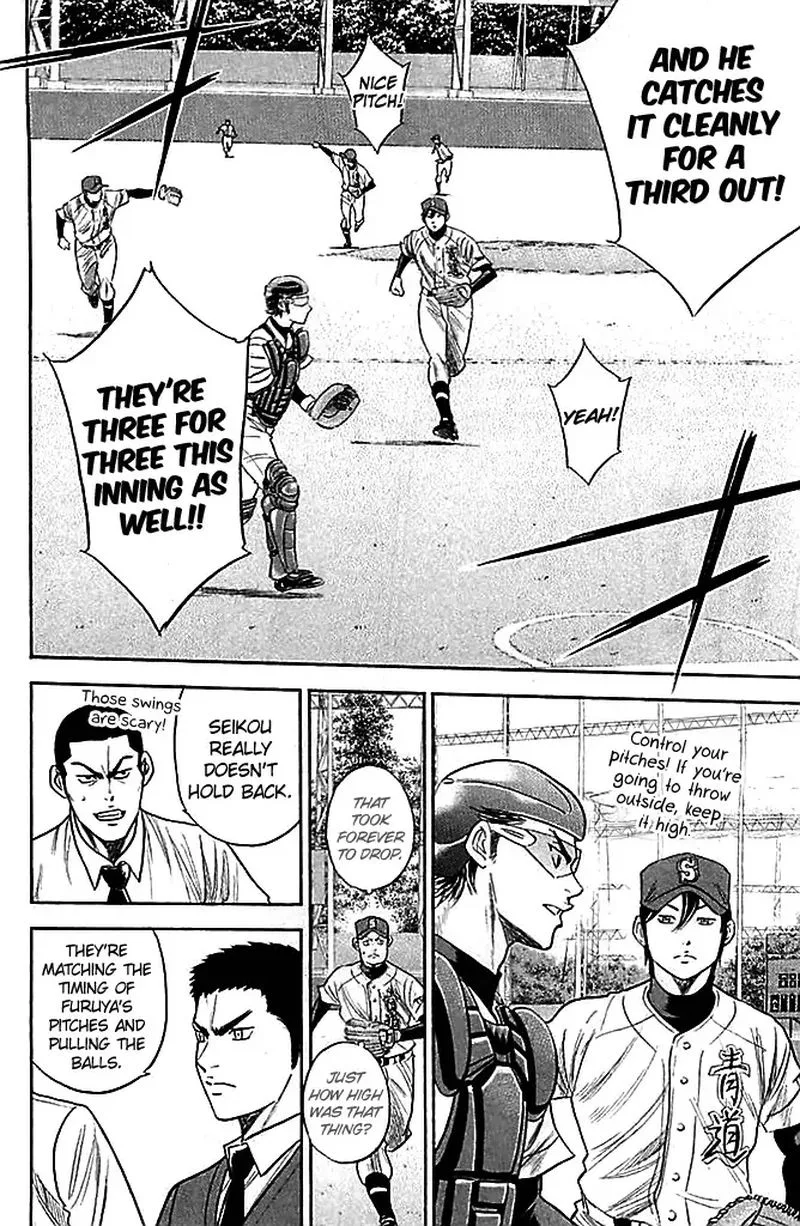 Diamond no Ace Chapter 331 page 6