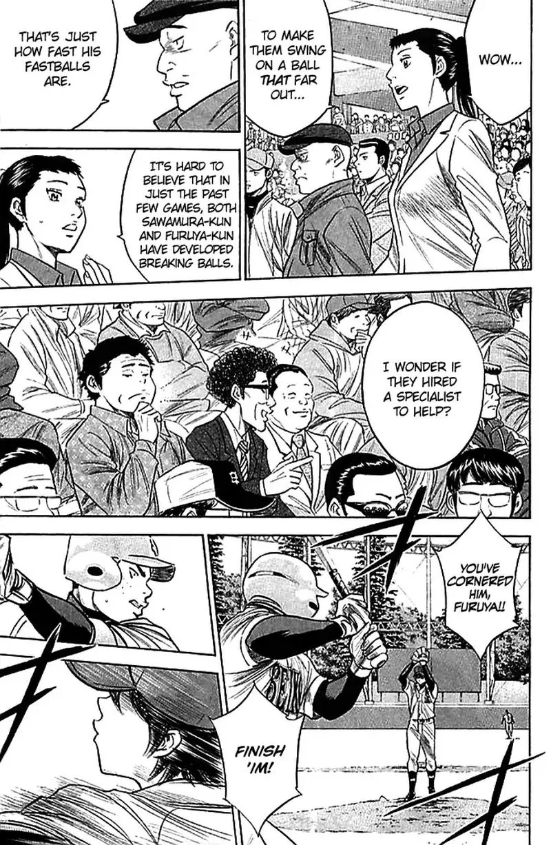Diamond no Ace Chapter 331 page 3