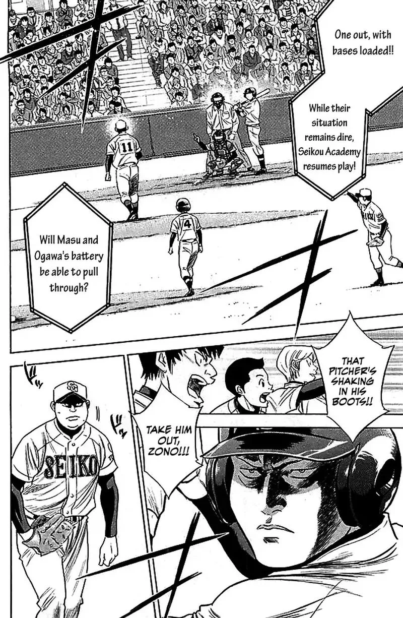 Diamond no Ace Chapter 332 page 10