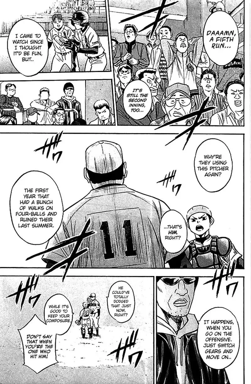 Diamond no Ace Chapter 332 page 9