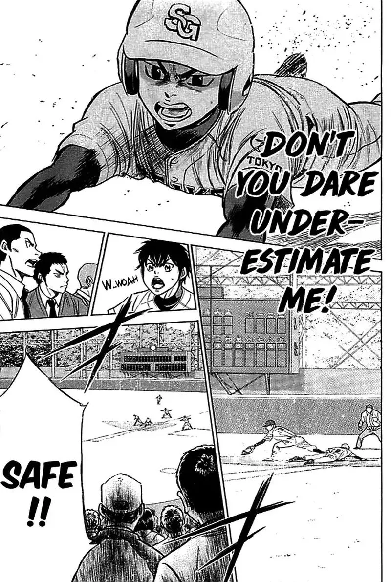 Diamond no Ace Chapter 333 page 14