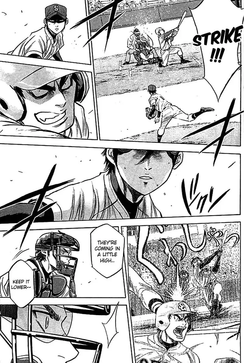 Diamond no Ace Chapter 333 page 22