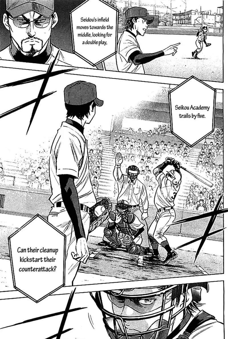 Diamond no Ace Chapter 334 page 3