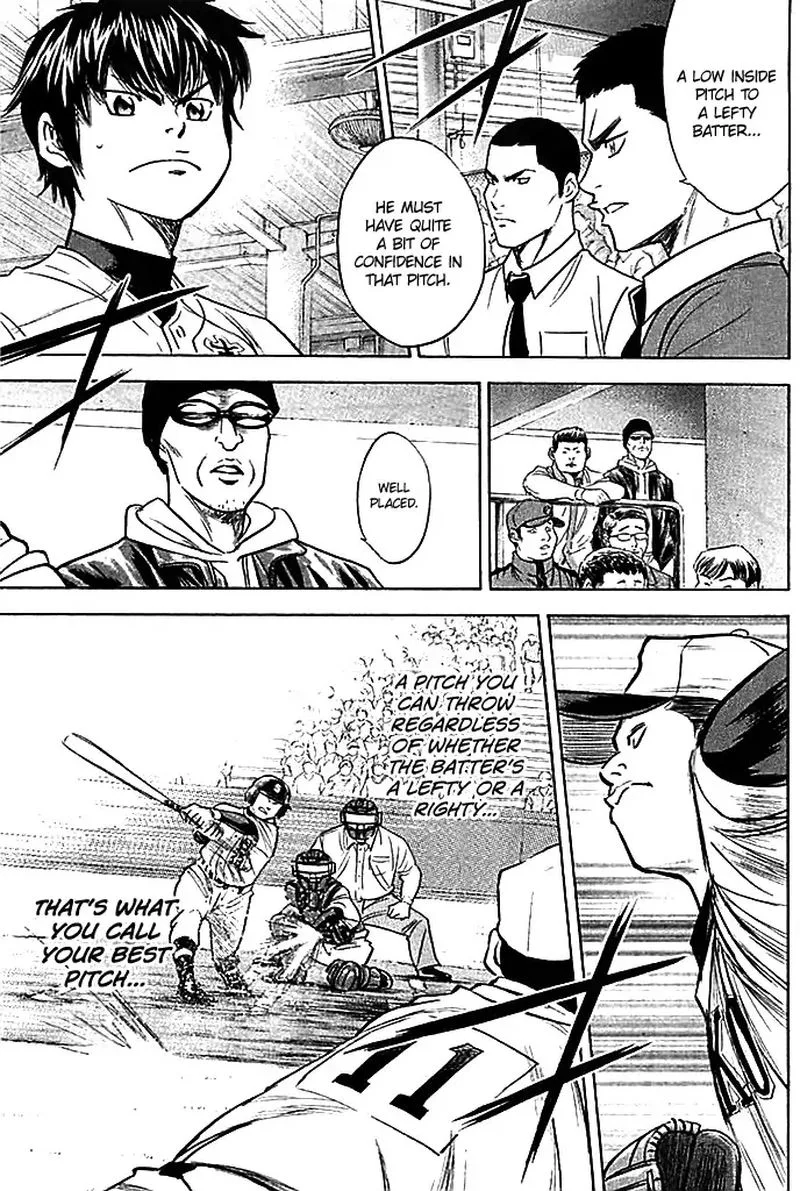 Diamond no Ace Chapter 334 page 19
