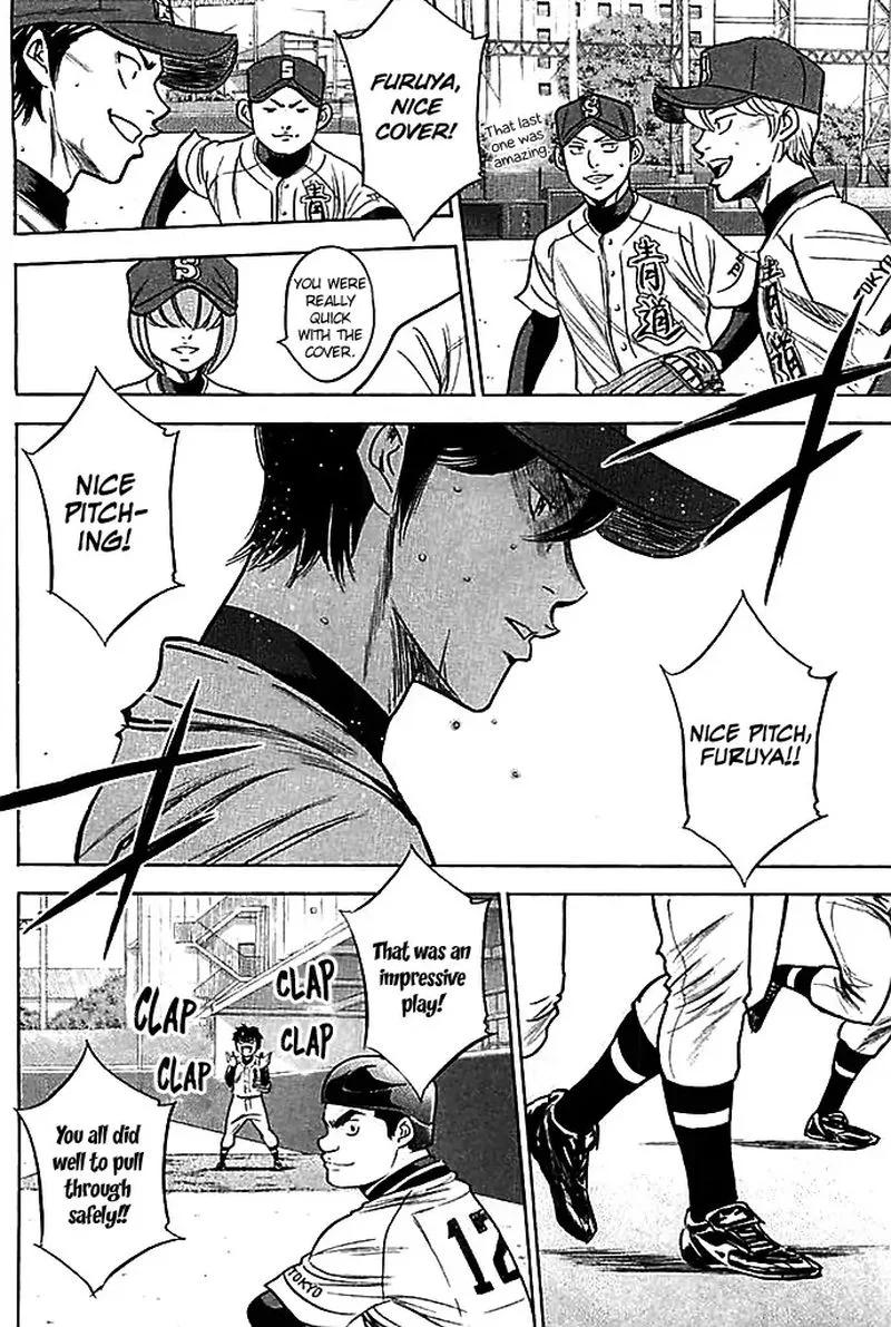 Diamond no Ace Chapter 334 page 14