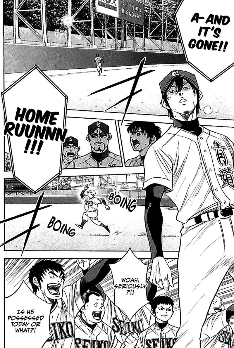 Diamond no Ace Chapter 335 page 9