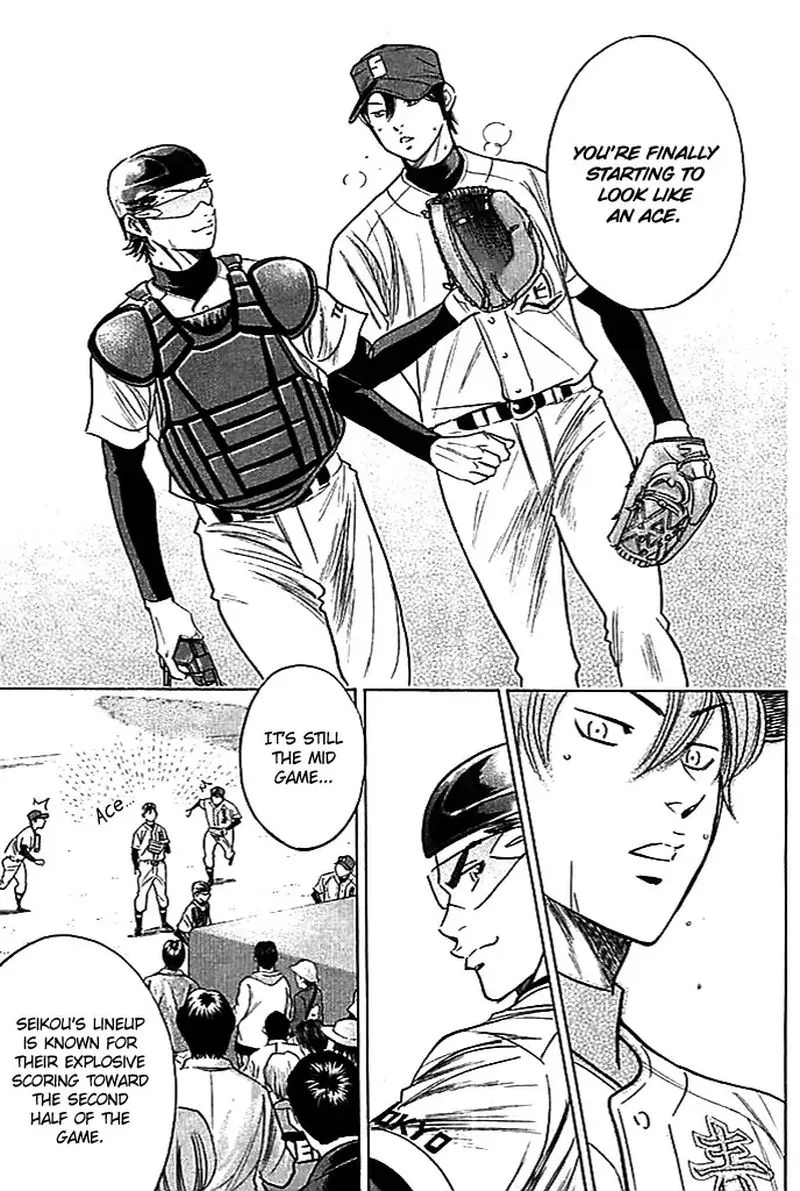 Diamond no Ace Chapter 335 page 14