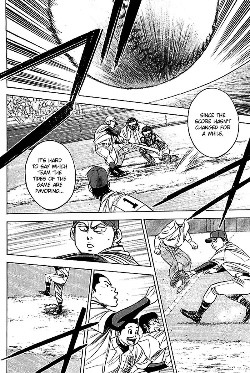 Diamond no Ace Chapter 335 page 4