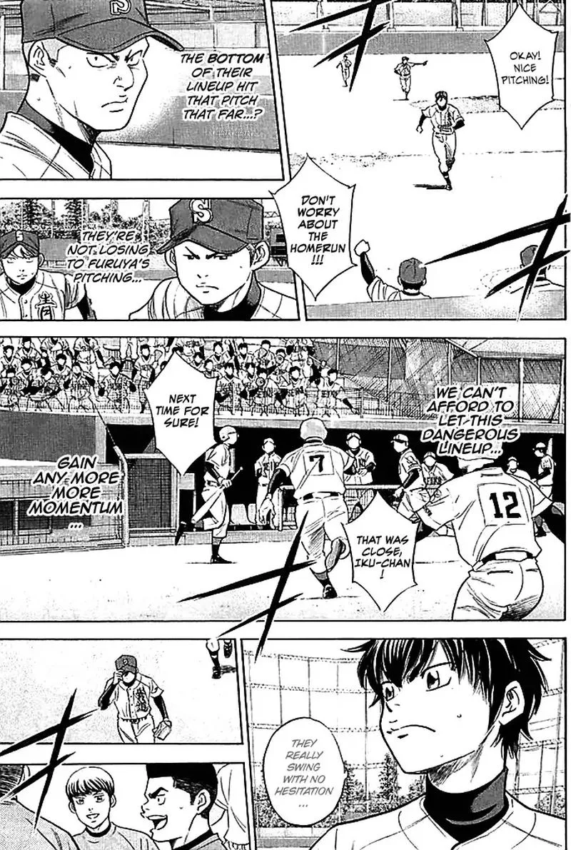 Diamond no Ace Chapter 335 page 12
