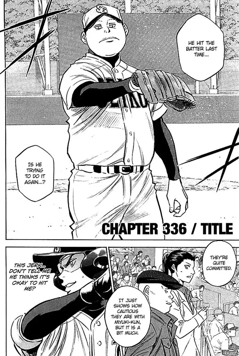 Diamond no Ace Chapter 336 page 2