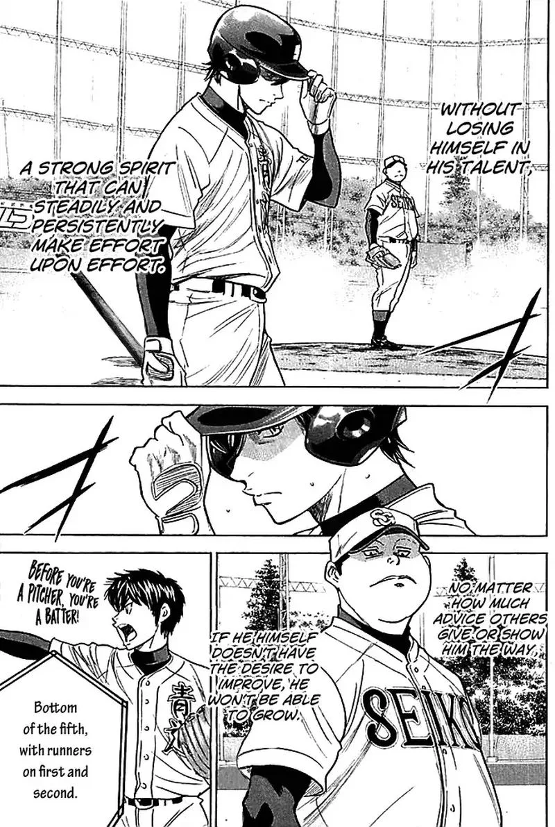 Diamond no Ace Chapter 336 page 9