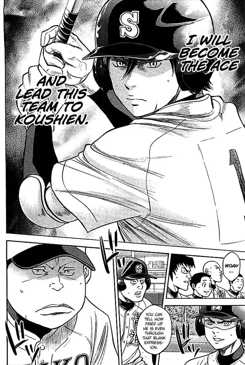 Diamond no Ace Chapter 336 page 14