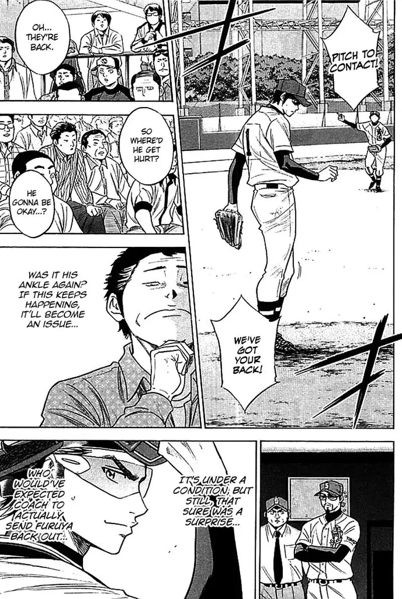 Diamond no Ace Chapter 337 page 16